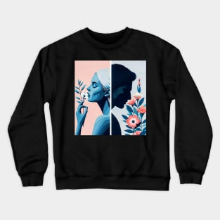 Woman and man Crewneck Sweatshirt